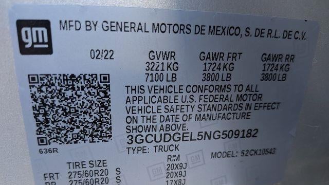 2022 Chevrolet Silverado 1500 LTZ