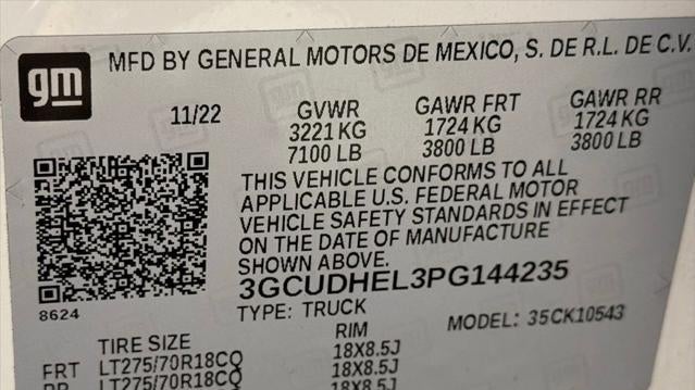 2023 Chevrolet Silverado 1500 ZR2