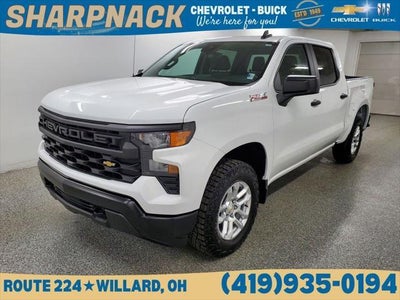 Photo of a 2025 Chevrolet Silverado 1500 4X4 Work Truck 4DR Crew Cab 5.8 FT. SB for sale