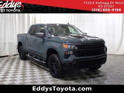 Photo of a 2025 Chevrolet Silverado 1500 4X4 Custom Trail Boss 4DR Crew Cab 5.8 FT. SB for sale
