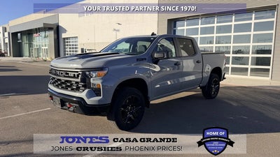 Photo of a 2025 Chevrolet Silverado 1500 4X4 Custom Trail Boss 4DR Crew Cab 5.8 FT. SB for sale