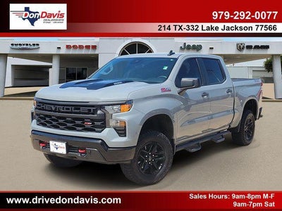 2025 Chevrolet Silverado 1500 4X4 Custom Trail Boss 4DR Crew Cab 5.8 FT. SB