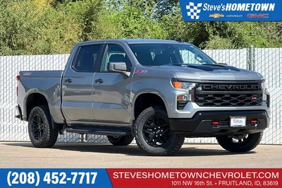 Photo of a 2026 Chevrolet Silverado 1500 4X4 Custom Trail Boss 4DR Crew Cab 6.6 FT. SB for sale