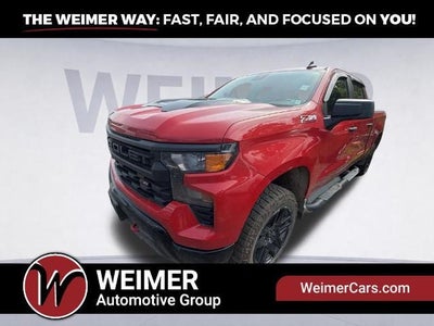 Photo of a 2025 Chevrolet Silverado 1500 4X4 Custom Trail Boss 4DR Crew Cab 5.8 FT. SB for sale