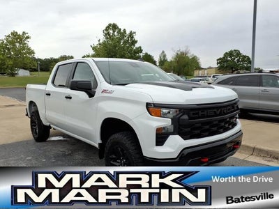 Photo of a 2025 Chevrolet Silverado 1500 4X4 Custom Trail Boss 4DR Crew Cab 5.8 FT. SB for sale