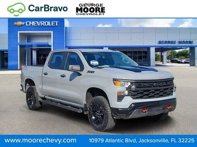 Photo of a 2025 Chevrolet Silverado 1500 4X4 Custom Trail Boss 4DR Crew Cab 6.6 FT. SB for sale