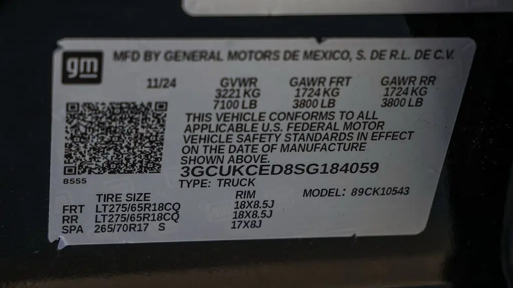 2025 Chevrolet Silverado 1500 Custom Trail Boss