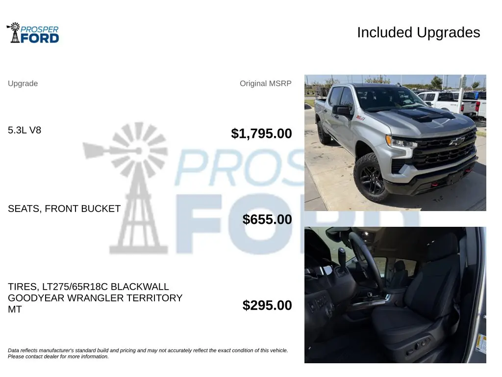 2026 Chevrolet Silverado - $48,754