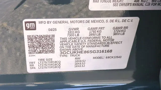 2025 Chevrolet Silverado 1500 ZR2