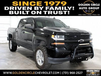2018 Chevrolet Silverado 1500 4X4 Custom 4DR Crew Cab 5.8 FT. SB