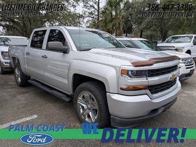 2018 Chevrolet Silverado 1500 4X4 Custom 4DR Crew Cab 5.8 FT. SB