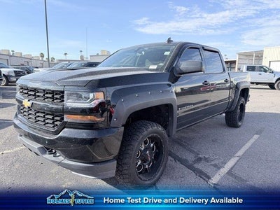 2018 Chevrolet Silverado 1500 4X4 Custom 4DR Crew Cab 5.8 FT. SB