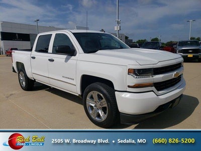 2018 Chevrolet Silverado 1500 4X4 Custom 4DR Crew Cab 5.8 FT. SB