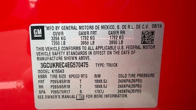 2014 Chevrolet Silverado 1500 LT