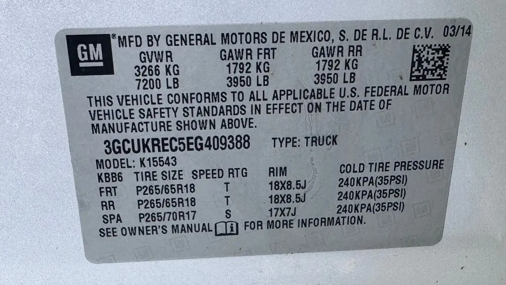 2014 Chevrolet Silverado 1500 LT