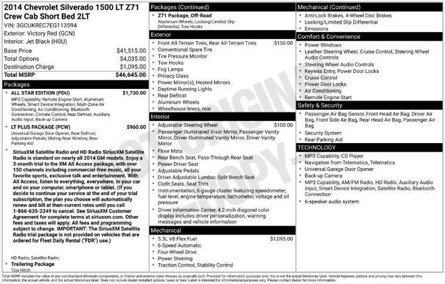 2014 Chevrolet Silverado - $9,899