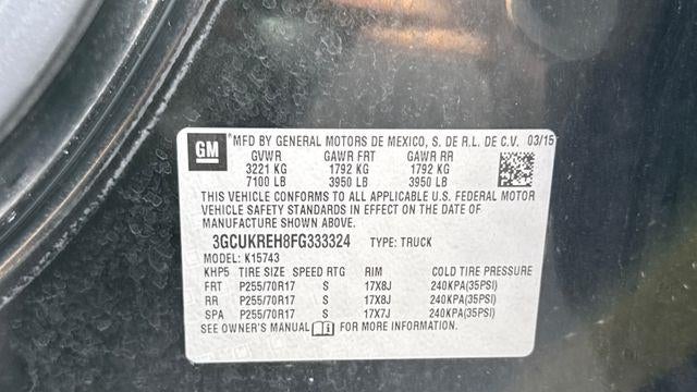 2015 Chevrolet Silverado 1500 LT Z71