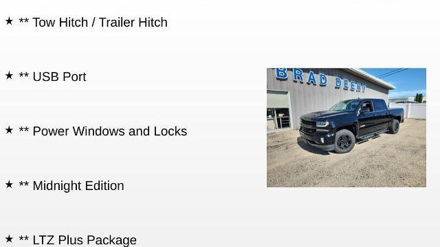 2018 Chevrolet Silverado 1500 LTZ