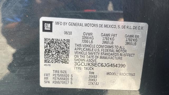 2018 Chevrolet Silverado 1500 LTZ