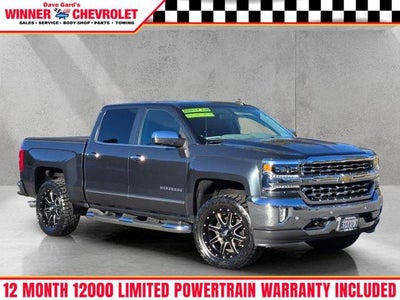 2017 Chevrolet Silverado 1500 4X4 LTZ 4DR Crew Cab 5.8 FT. SB