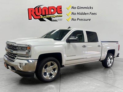 2018 Chevrolet Silverado 1500 4X4 LTZ 4DR Crew Cab 5.8 FT. SB