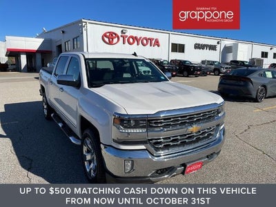 2018 Chevrolet Silverado 1500 4X4 LTZ 4DR Crew Cab 5.8 FT. SB
