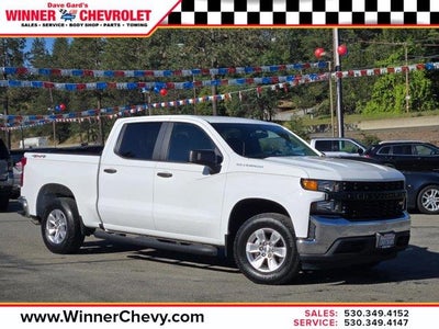2019 Chevrolet Silverado 1500 4X4 Work Truck 4DR Crew Cab 5.8 FT. SB