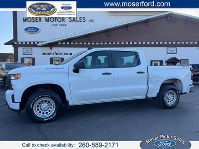 2021 Chevrolet Silverado 1500 4X4 Work Truck 4DR Crew Cab 5.8 FT. SB