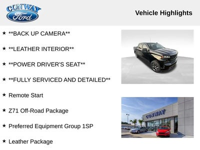 2019 Chevrolet Silverado 1500 4X4 RST 4DR Crew Cab 5.8 FT. SB