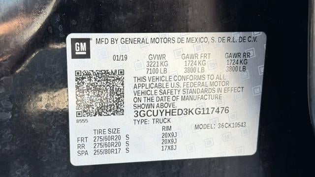 2019 Chevrolet Silverado 1500 High Country