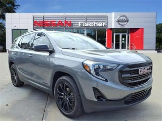 2021 GMC Terrain with Satin Steel Metallic Exterior
