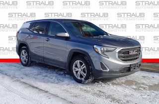 2020 GMC Terrain with Satin Steel Metallic Exterior