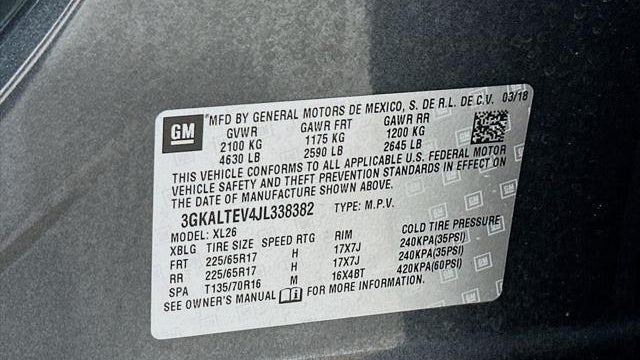 2018 GMC Terrain SLE
