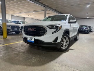 2018 GMC Terrain with Summit White Exterior