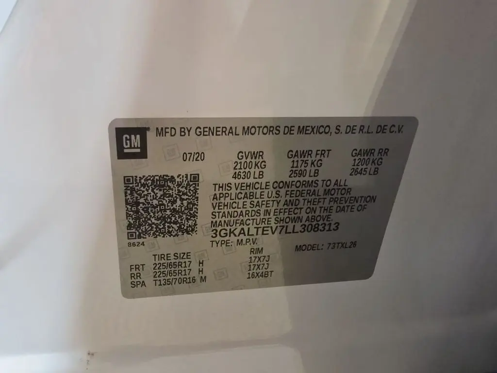 2020 GMC Terrain - $17,904