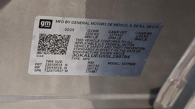 2025 GMC Terrain Elevation