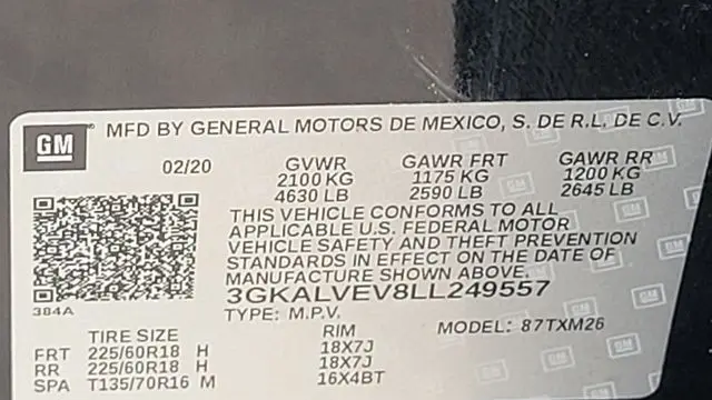 2020 GMC Terrain SLT