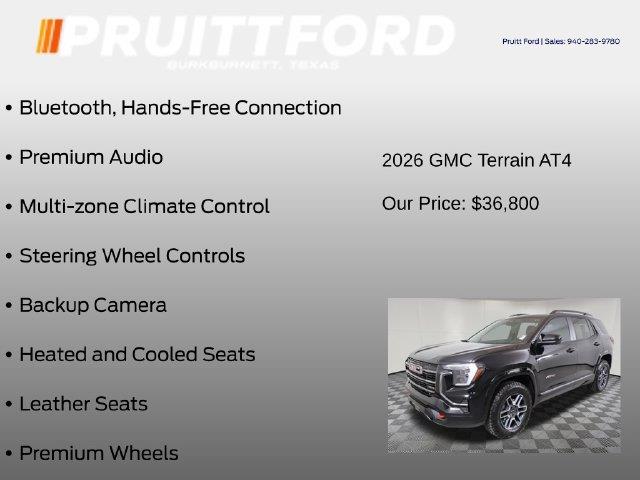2026 GMC Terrain - $35,800