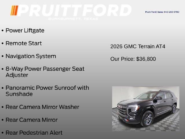 2026 GMC Terrain - $35,800