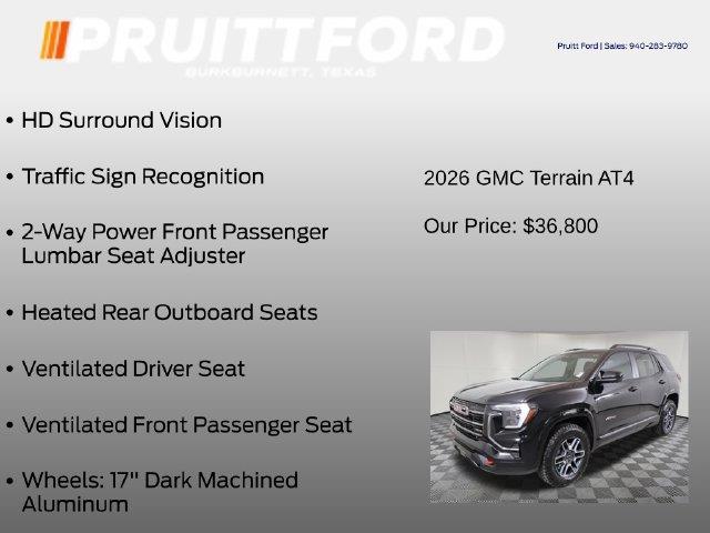 2026 GMC Terrain - $35,800