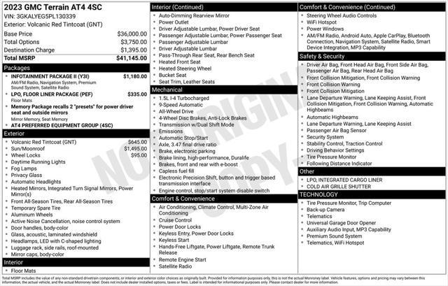 2023 GMC Terrain - $29,814