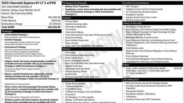 2025 Chevrolet Equinox EV LT 2