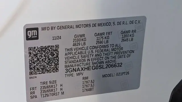 2025 Chevrolet Equinox LT