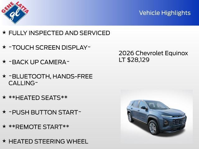 2026 Chevrolet Equinox - $26,495