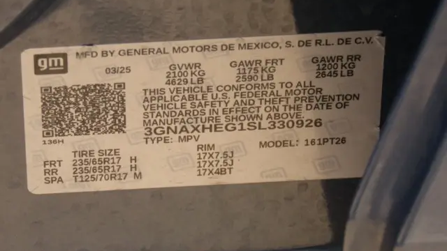 2025 Chevrolet Equinox LT