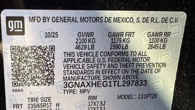 2026 Chevrolet Equinox LT
