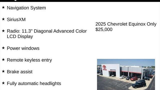 Preowned 2025 Chevrolet Equinox LT for Sale