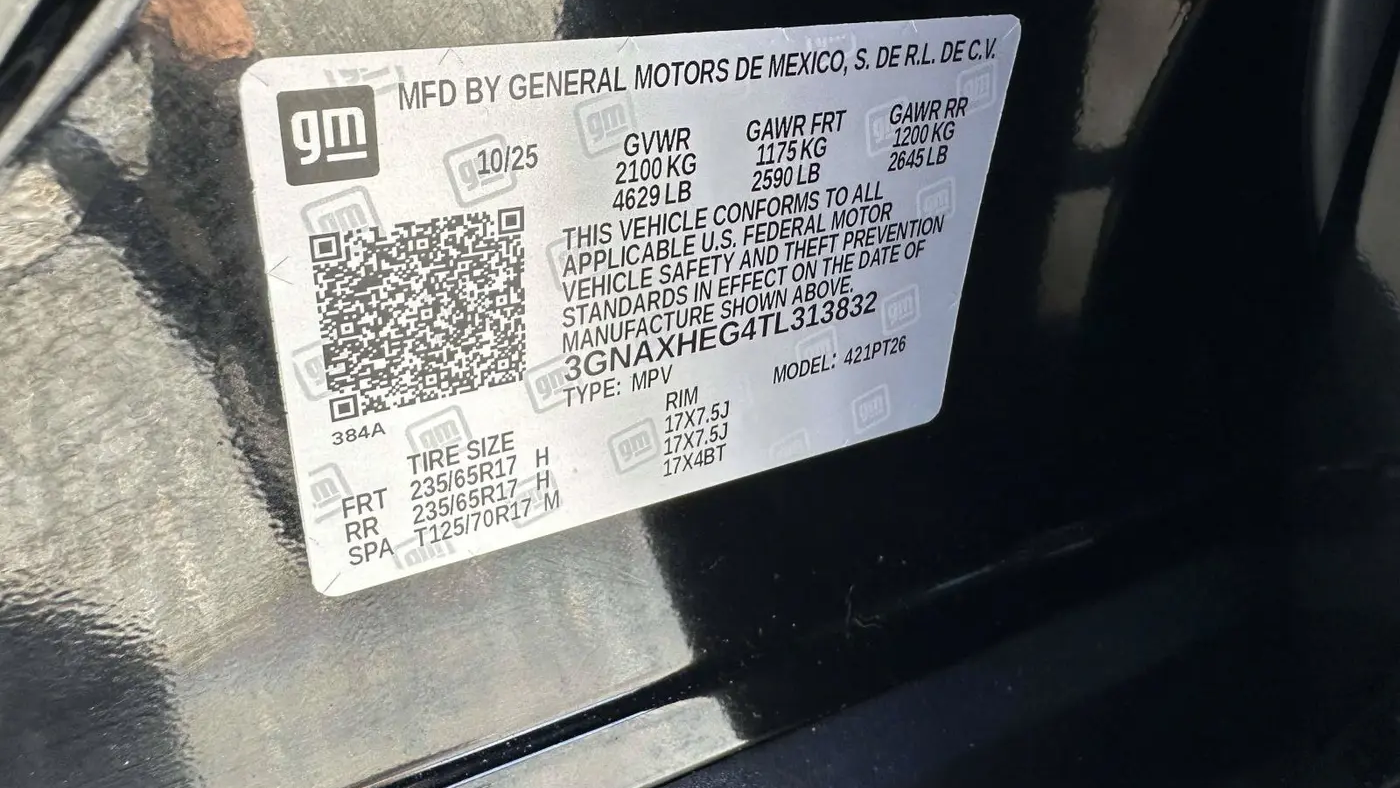 2026 Chevrolet Equinox LT