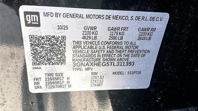 2026 Chevrolet Equinox LT