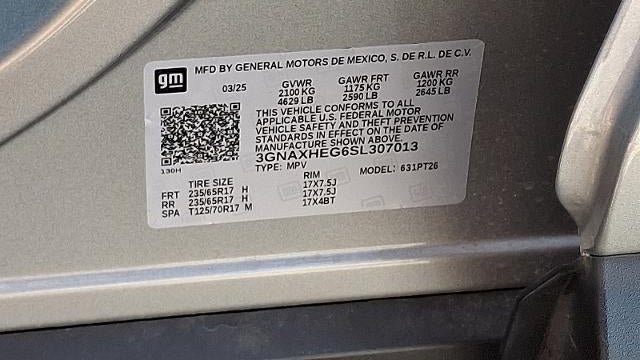 2025 Chevrolet Equinox LT